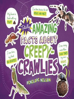 cover image of Totally Amazing Facts About Creepy-Crawlies